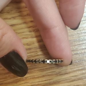 .5 carat Black Diamond Eternity Band (Anna Sheffield Brand)